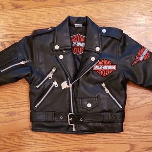 Harley Davidson's faux leather jacket